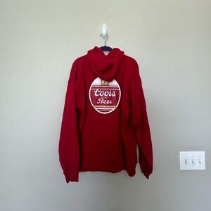 Coors Red Sweatshirt Hoodie